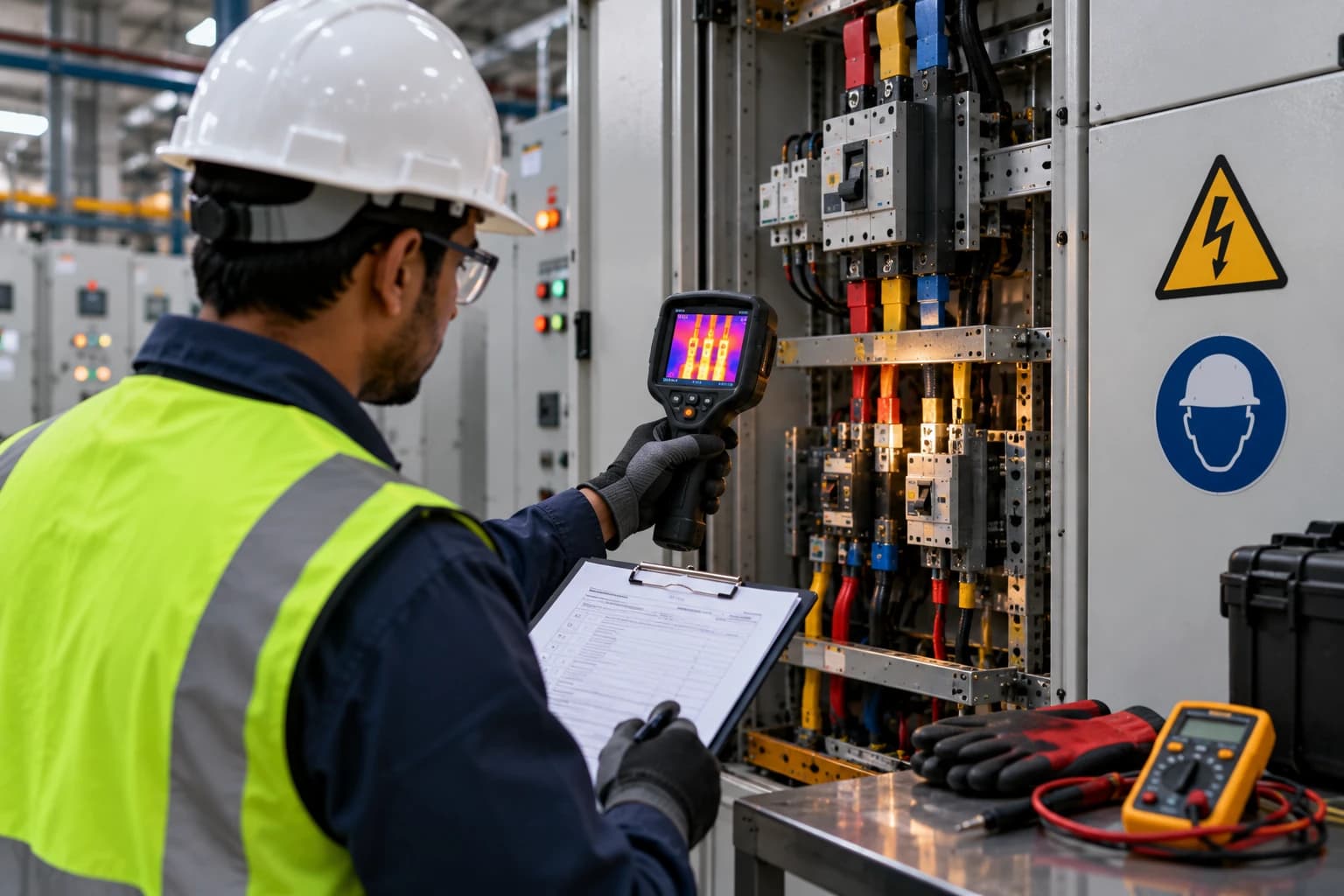 Industrial electrical safety audit and electrical installation assessment