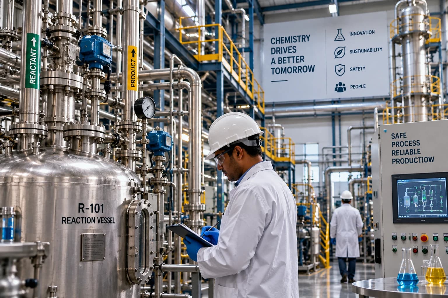 Chemical manufacturing plant electrical systems and equipment