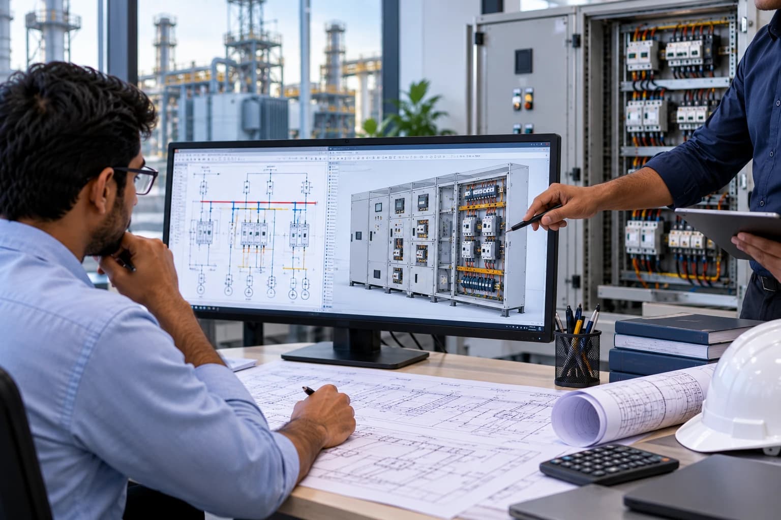 Industrial electrical system design and engineering