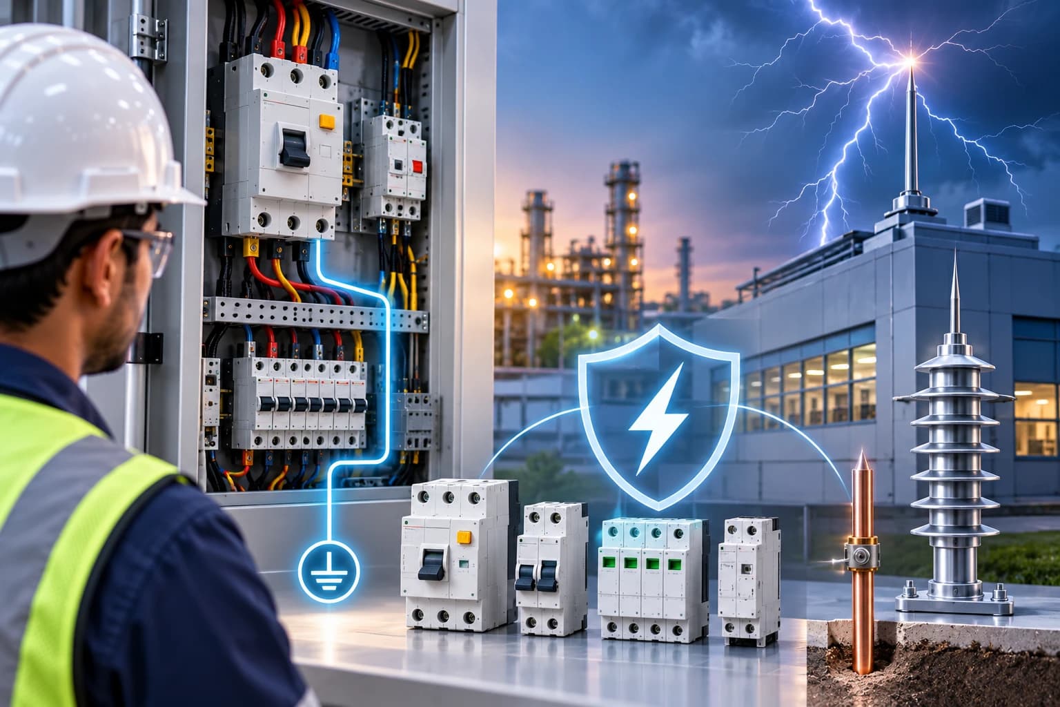 Industrial electrical safety assessment and protection solution